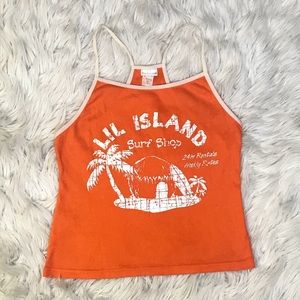 Island Girl Orange Tank
